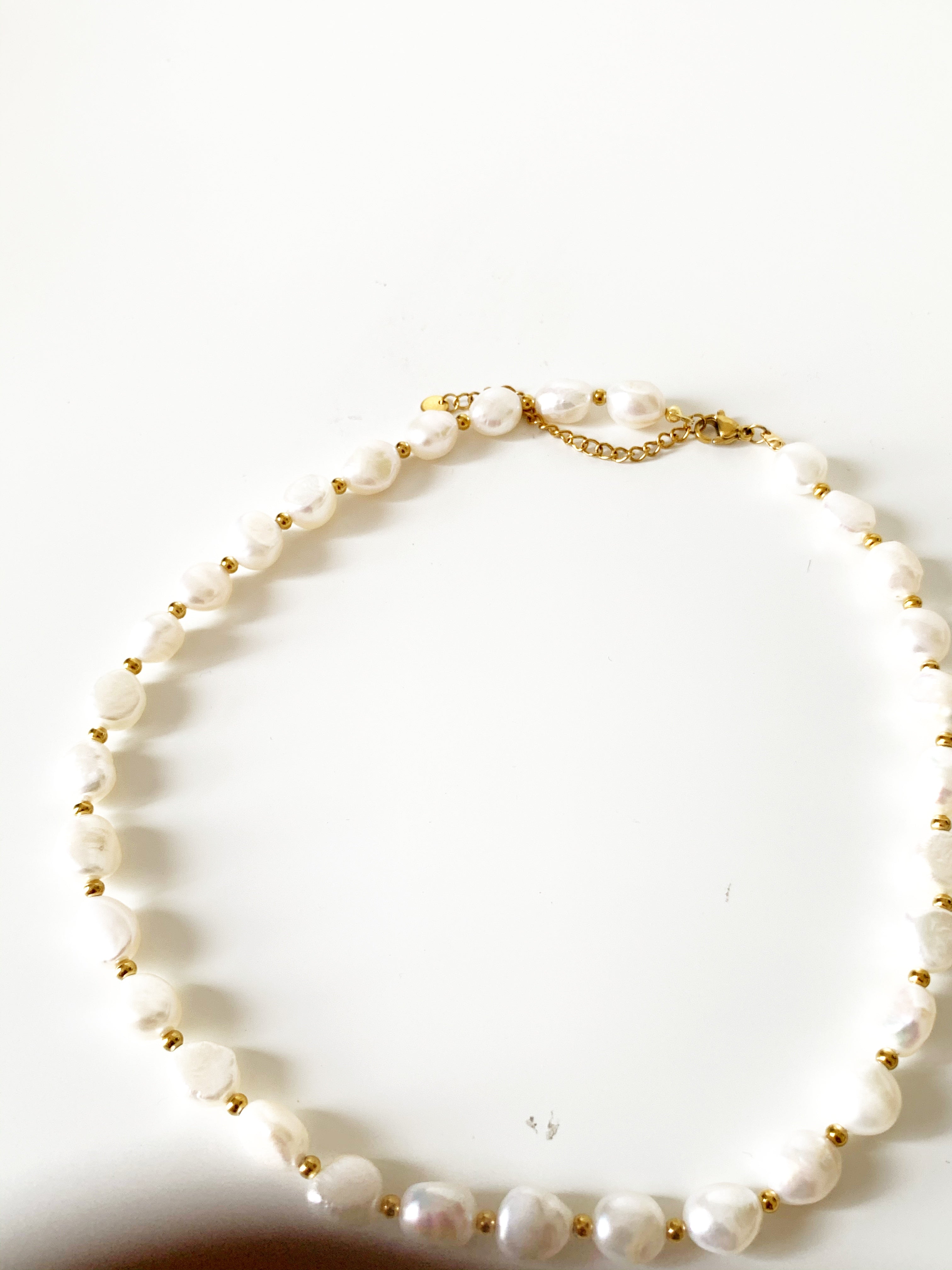 Goude Pearl Necklace